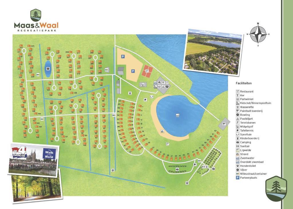 Recreatiewoning Maas En Waal 191 Villa Ewijk Екстериор снимка